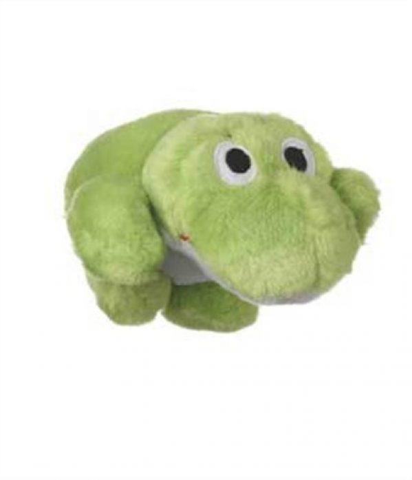 stuffed frog dog toy